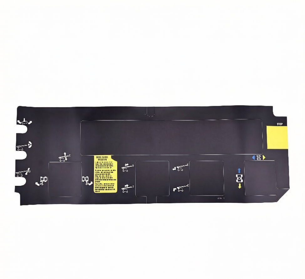 Platform Control Panel Decal 82281GT for Genie Articulated Boom Lift Z-80/60