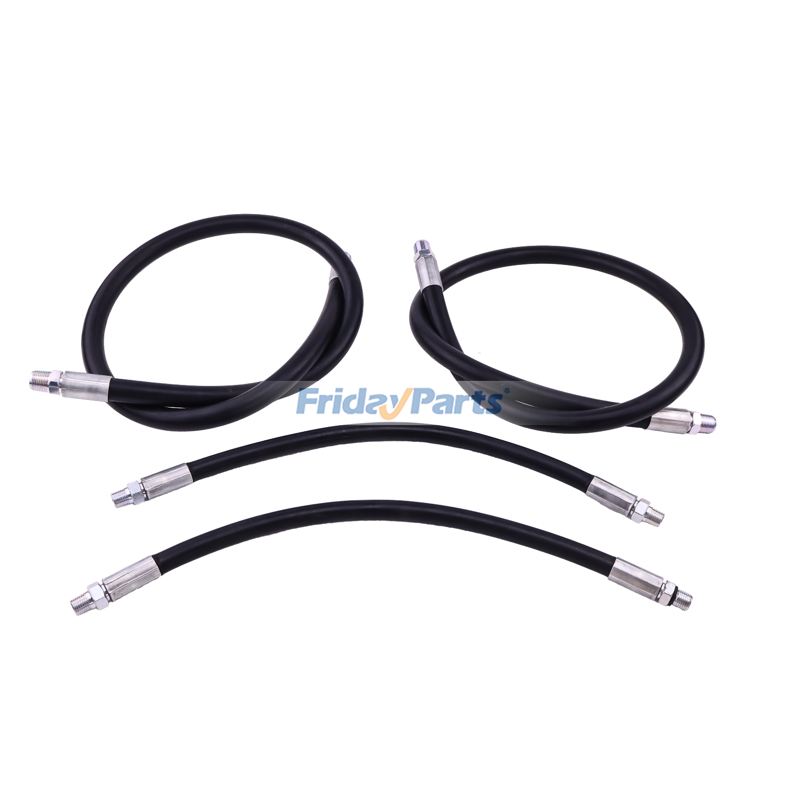 15"15.5"42"Hydraulic Hose Kit for Boss Power 7'6 8'2 9'2 V-Blade Snowplow RT3