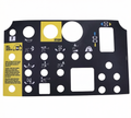 Platform Control Panel Decal 72081GT 72081 for Genie Boom Lift Z-34/22N Z-34/22 DC Z-34/22 Bi-Energy Z-30/20N
