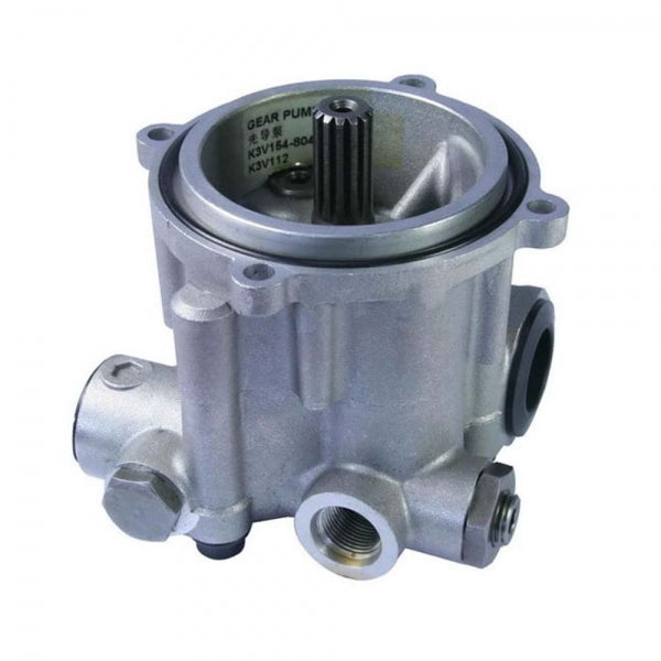 Kawasaki K3V154-80413, Excavator Gear pump Assembly