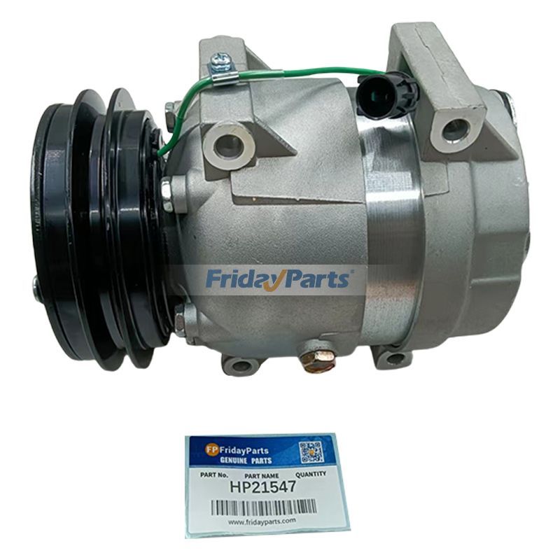 V5 A/C Compressor 11Q6-90040 for CASE Wheel Loader 1221E