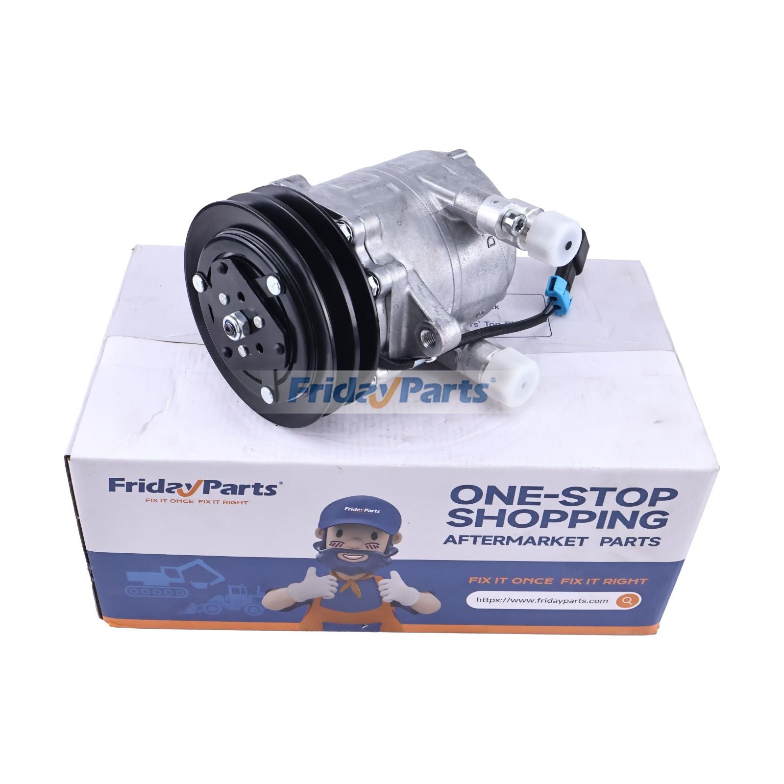 Seltec TM-08 A/C Compressor 6681461 for Bobcat Toolcat 5600 5610