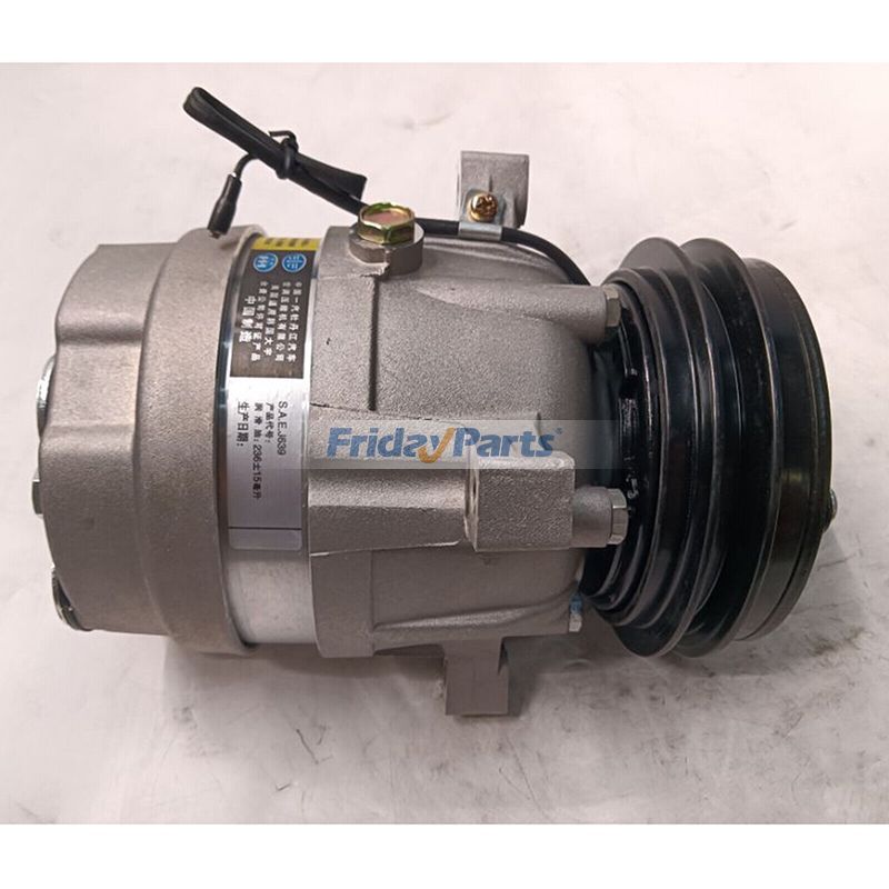 V5 130MM 24V A/C Compressor 7004842 for Bobcat Excavator E55W E80 E57W E60 E62 E63 E85