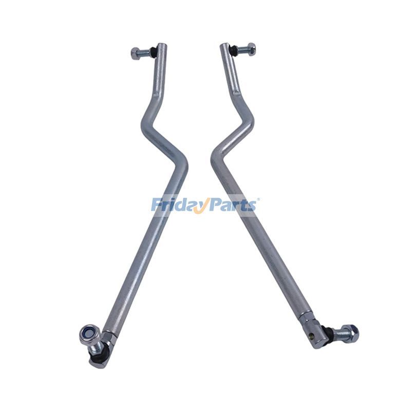 A Pair Adjustable Steering Drag Link Tie Rod GY20491 GY20492 for Kohler Engine CV490S John Deere Tractor G110 L100 L110 L1742