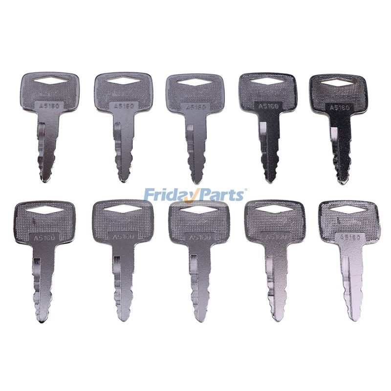 10PCS A5160 Ignition Key 91A07-01910 for Mitsubishi CAT FG Series Lifts
