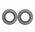 2Pcs Rear Oil Seal 050209083 for Perkins CAT 404D-22 404D-22T