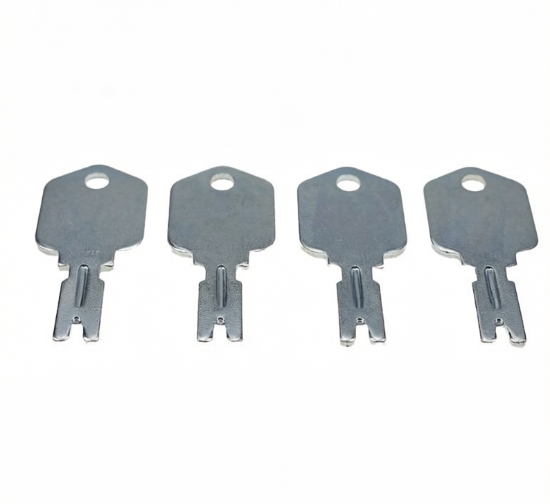 4 Pcs For Clark Crown Gradall Gehl Hyster Komatsu Yale #166 Forklift Ignition Key