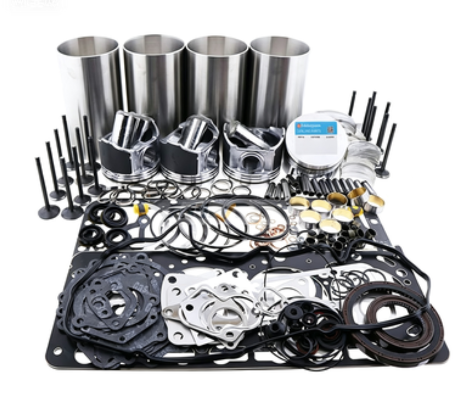 Overhaul Rebuild Kit for Caterpillar CAT Engine 3044 3044C 3044C/T C3.4 C3.4T Loader 236B 246B 246C 248B 252B 256C 262B 262C  267B 268B 272C 277B 277C 279C 287B 287C 289C 297C