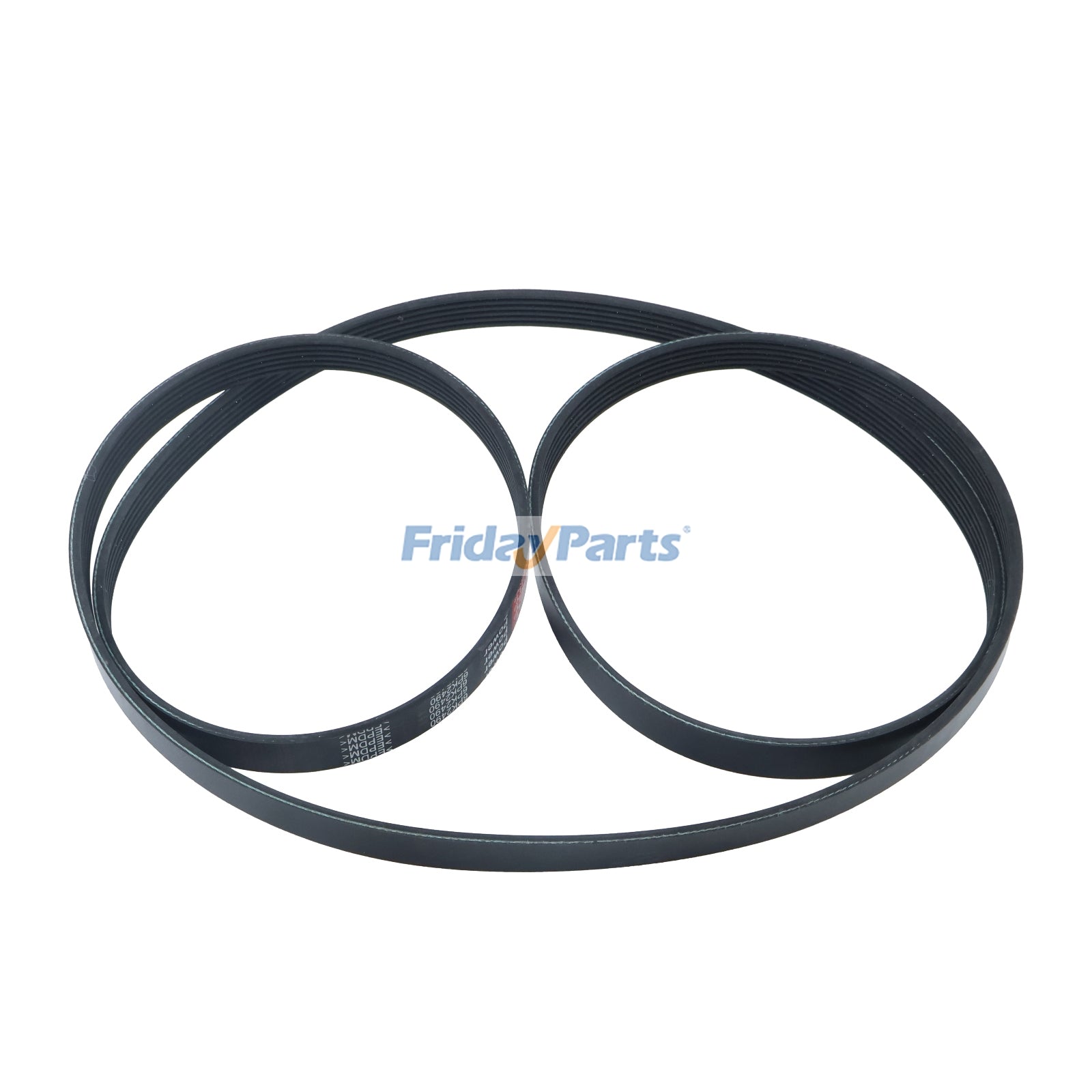 Advanced Noise Reduction Poly-V Belt for Chevrolet C1500 C3500 Chrysler Dynasty Imperial Vehicle EPDM Polyester Cord Replaces OEM 4060980 1060980 6PK2489