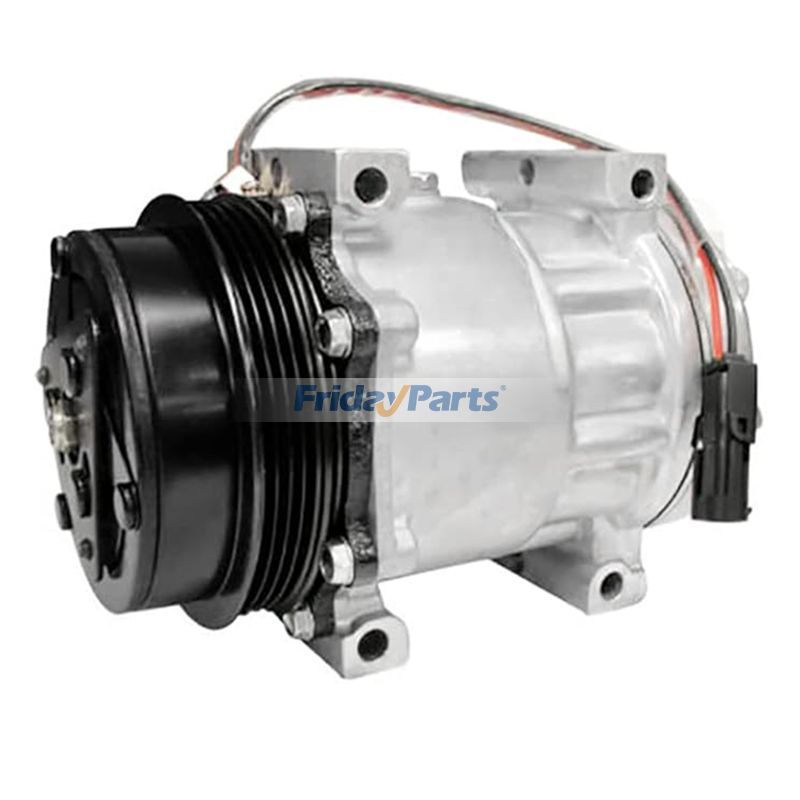 A/C compressor 504224553 for CASE Engine A8000 A8800 New Holland Comine CR9070 CR9080 CR9090 CR960 CR970 CR980 CX8070 CX8080 CX8090 CX860 CX880 Harvester FR850 A2 FR9040 FR9050 FR9060 FR9080 FR9090 FX30 FX40 FX50