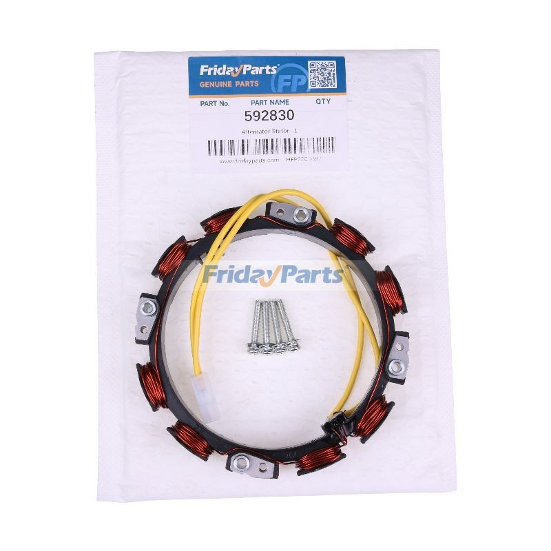 Alternator Stator 592830 696458 691064 for Briggs & Stratton 21A977-0189-E1 21B977-0119-E1 Toro 71286 71427