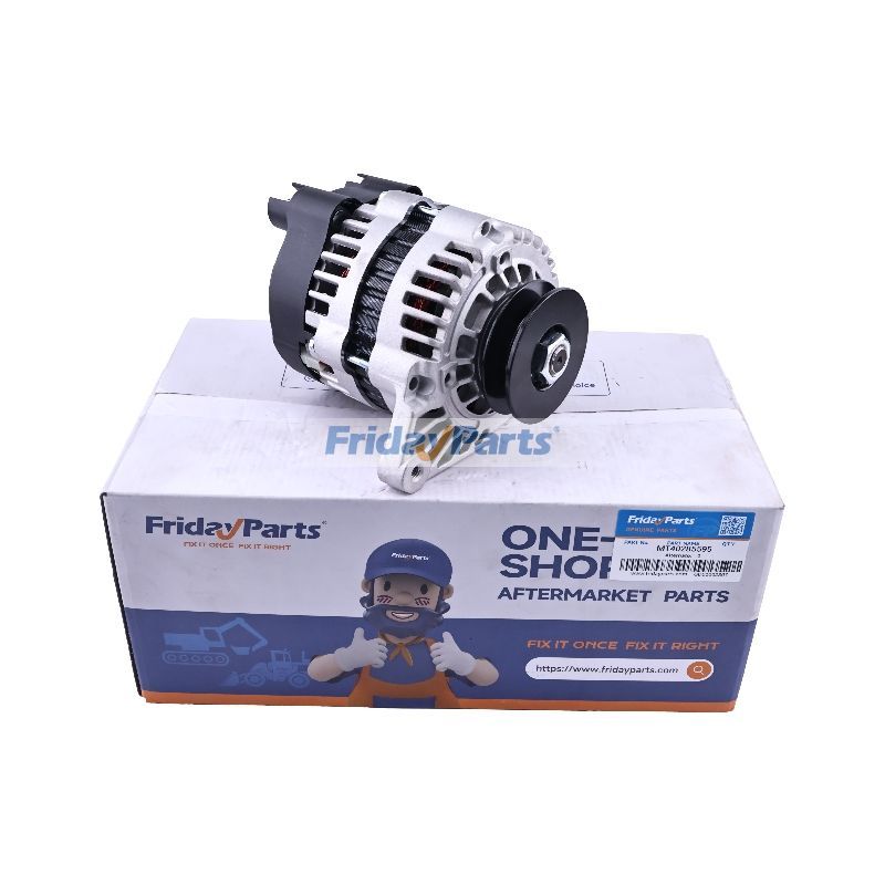 Alternator MT40285595 for New Holland Boomer 41 Workmaster 37 CASE Farmall 35C Compactor Tractor