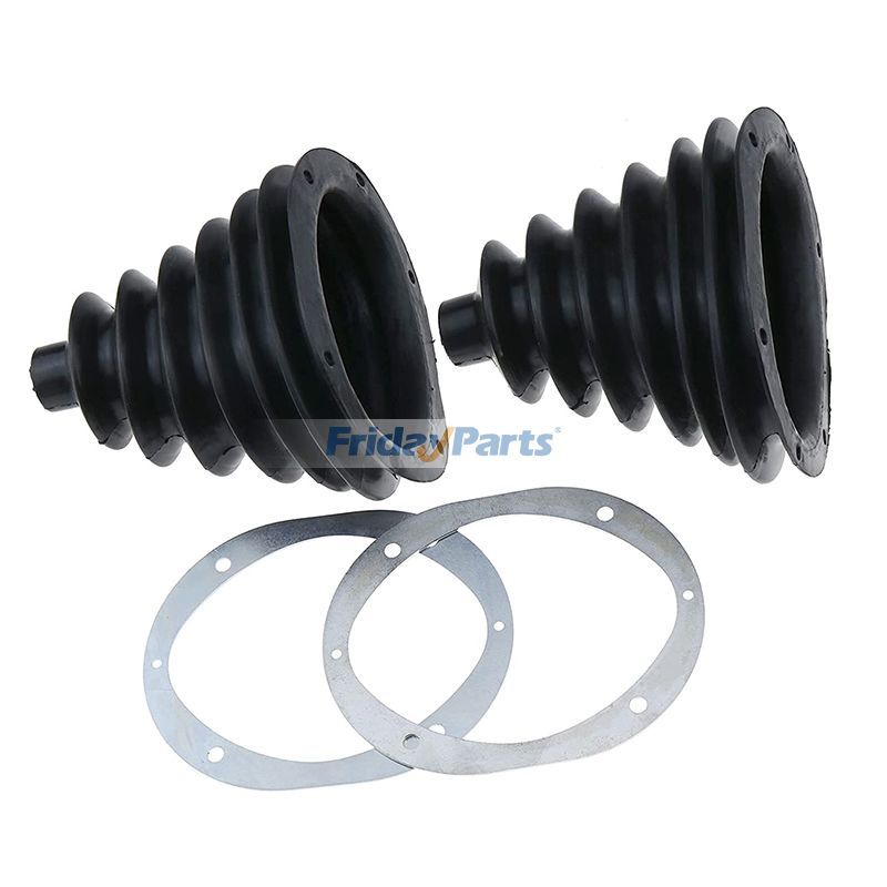 2 Pieces Rubber Steering Boot Arm 6532127 for Bobcat Articulated Loader 2400 2410 Excavator 325 328 331 334 337 341