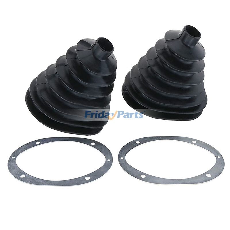 2 Pieces Rubber Steering Boot Arm 6532127 for Bobcat 440 443 450 453 463 520 530 533 540 542 543 553 630 631 632 641 642 643 645 653 843 853 863 873 883 943 953 963 1213