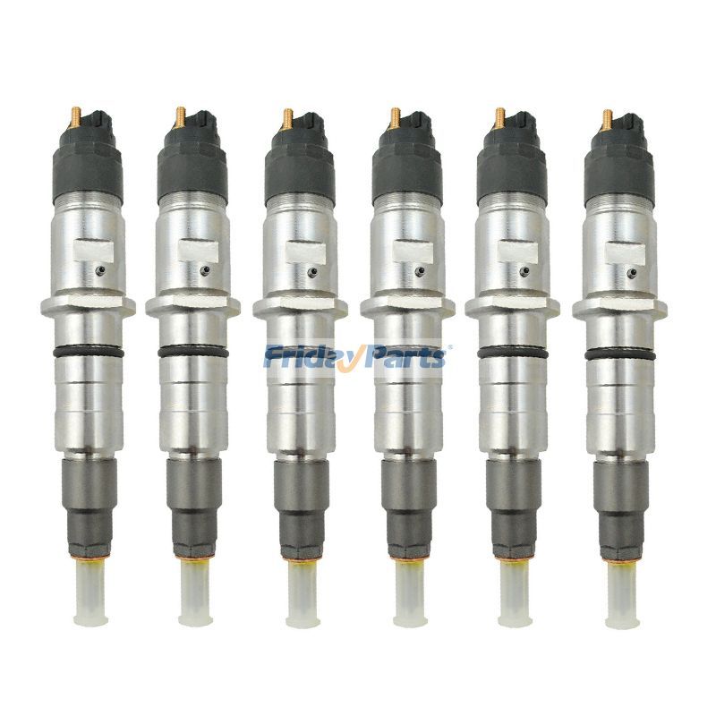 6 PCS Replacement for Bosch Fuel Injector 0445120148 for MAN Engine D0834LFL5 Truck TGL TGM