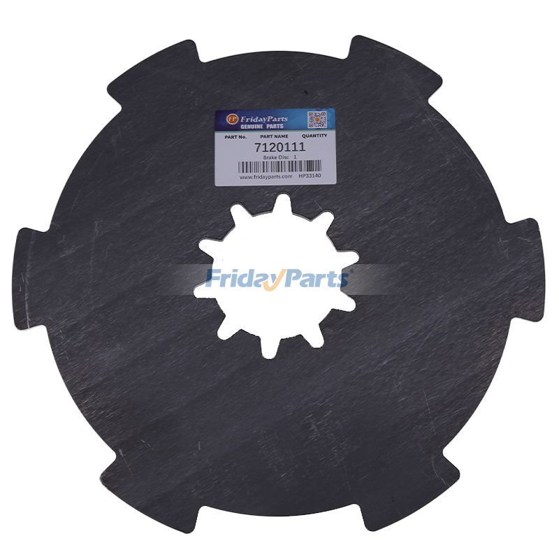 Brake Disc 7120111 for Bobcat 653 751 753 763 773 S130 S150 S160 S175 S185 S205 S510 S530 S570 S590
