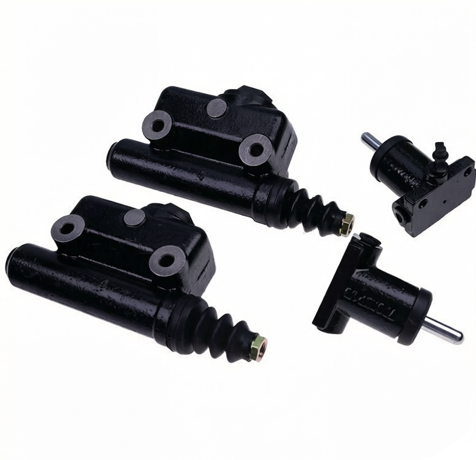 2 Pcs Brake Master L25419 & 2 Pcs Slave Cylinder A51976 G109413 for Case 450B 480 480B 480D 580 580B