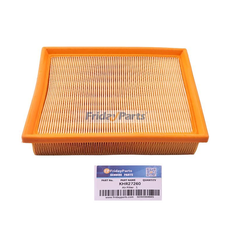 Cab Air Filter KHR2772 MMR80010 for CASE CX290 CX210LR CX330 CX210N CX130 CX350 CX460 CX240 CX800 CX160 CX240LR CX210 CX700 CX800B New Holland E805 Excavator