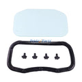 Cab Window Glass Seal Rubber Knob Kit 7105034 7165265 6681614 for Bobcat Loader S130 S175 S185 S205 S250 S300 T180 T190 T300 A300
