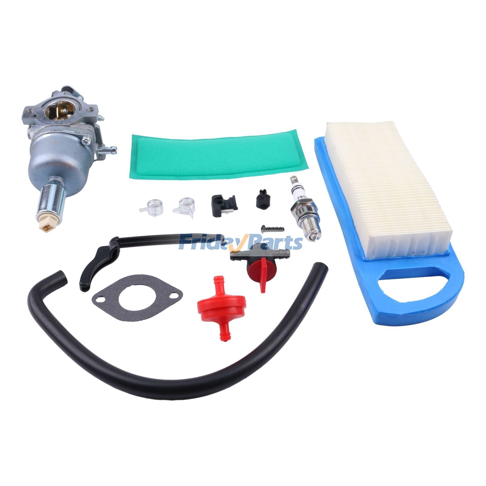 Carburetor Kit 498061 for Briggs & Stratton Engine 14HP 15HP 16HP 17HP 17.5HP 18HP Craftsman Lawn Tractor Mower