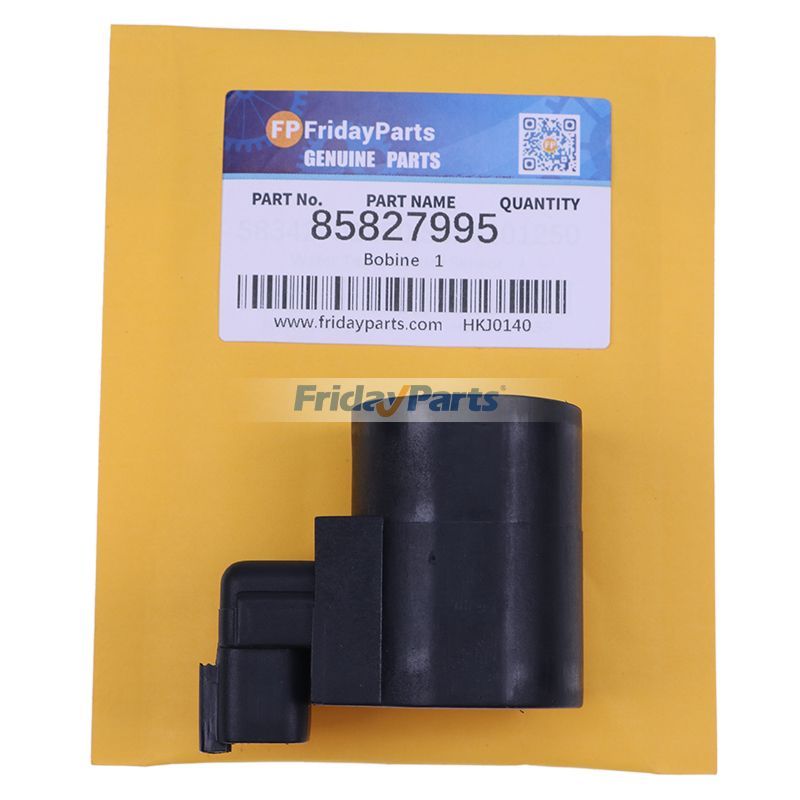 Solenoid Coil 85827995 for CASE Backhoe Loader 580M 580N 580SM 580SN 590SM 590SN