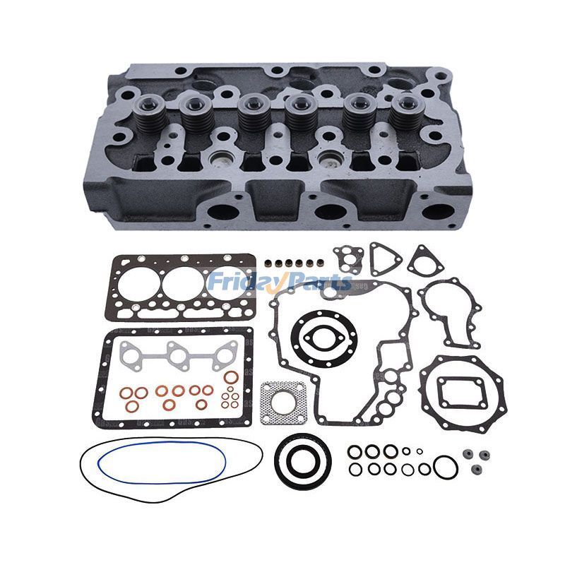 Complete Cylinder Head for Kubota Engine D722 Tractor BX1800 BX1830 BX1850 BX1860 BX1870 BX1880