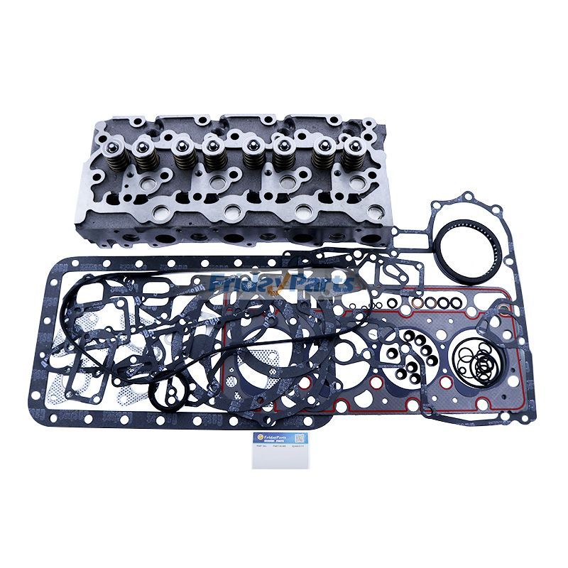 V1903 Complete Cylinder Head With Full Gasket Kit 6686980 6672143 for Kubota Engine Bobcat Loader 645 743 751 1600