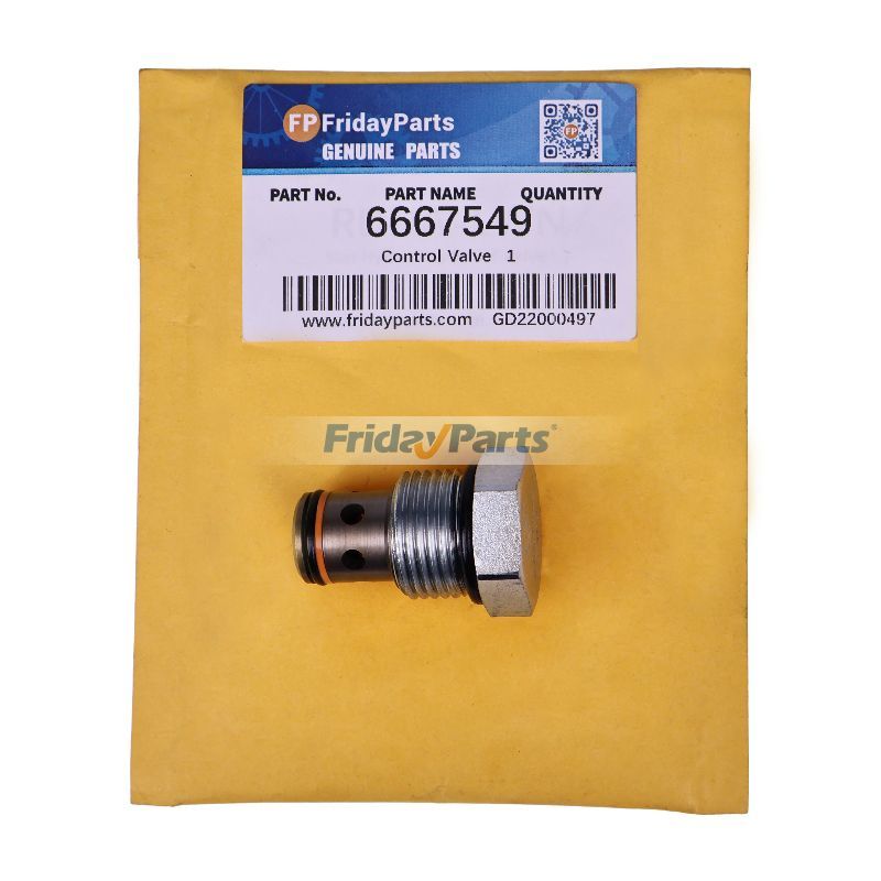 Control Valve 6667549 for Bobcat Skid Steer Loader 440 443 450 453 463 540 542 543 553 641 642 643 645 7753