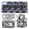 Complete Cylinder Head with Gasket Kit 6660966 for Kubota V1702 V1702-B V1702B Engine Bobcat 1600 733 743 3023 Loader