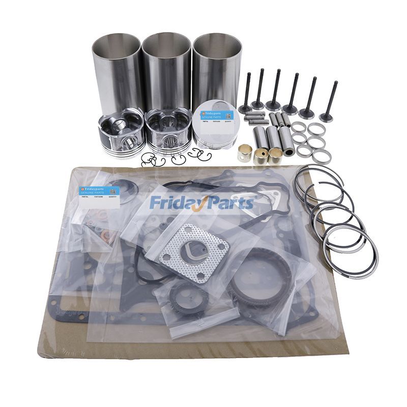 Overhaul Rebuild Kit for Kubota Engine D1703 D1703E Bobcat Excavator 328 325 325C