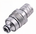 Female Flat Face Coupler 373-6968 for Caterpillar CAT 226D 232D 236D 239D 242B3 242D 906H2 906K 907K 908K Loader