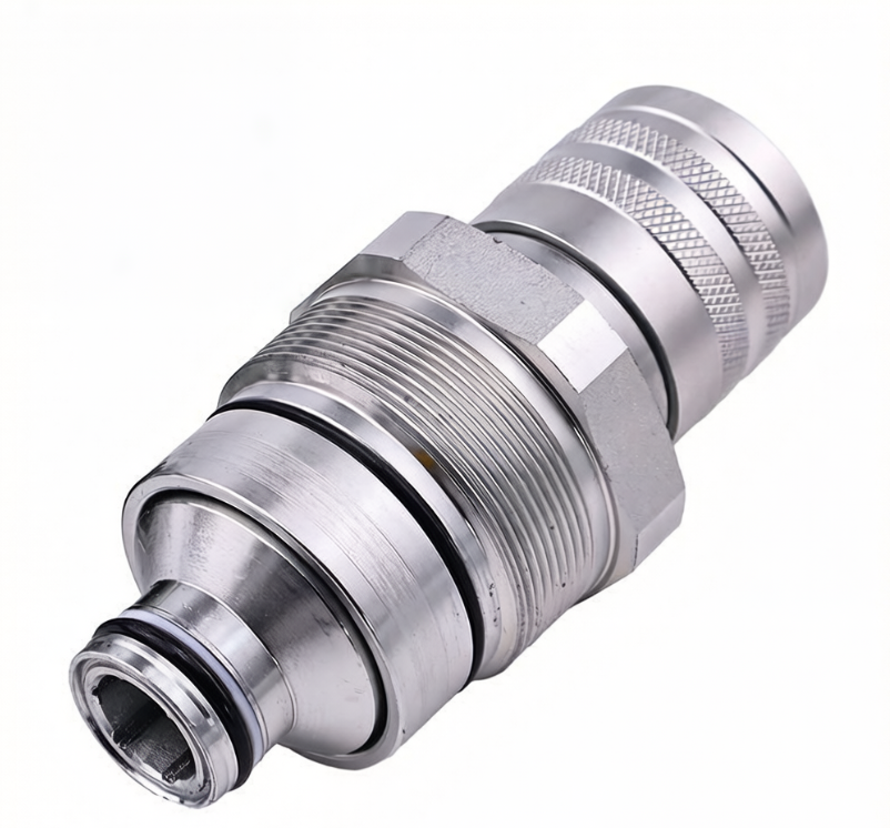 Female Flat Face Coupler 373-6968 for Caterpillar CAT 226D 232D 236D 239D 242B3 242D 906H2 906K 907K 908K Loader