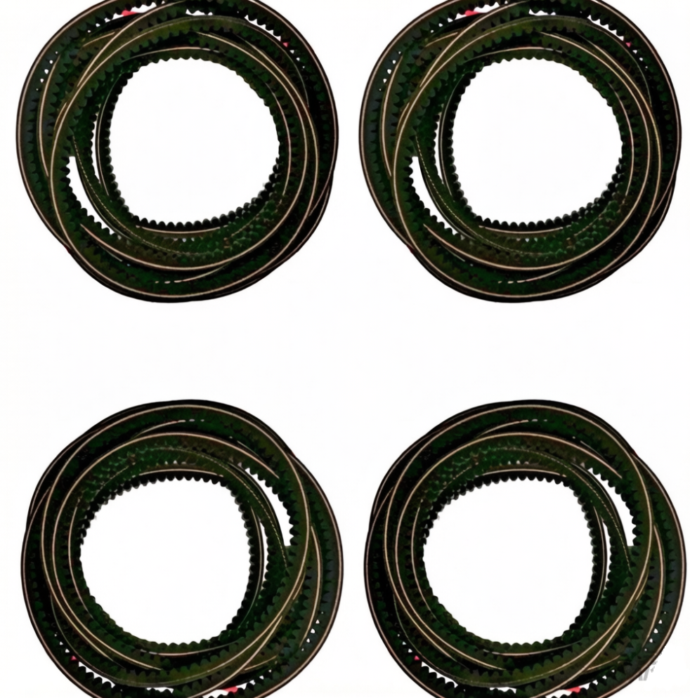 4 Pieces V-Belt 61-8358 61-8359 for Caterpillar CAT Agricultural Industrial Equipment