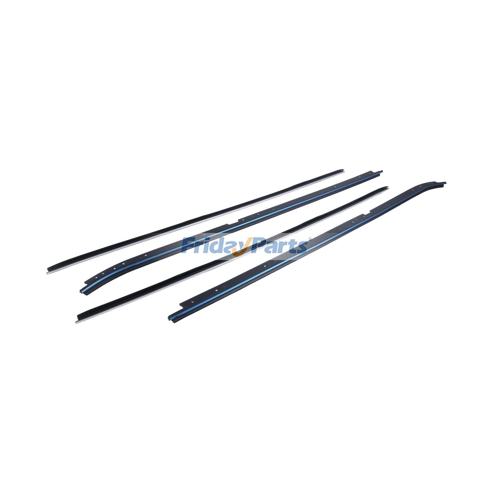 Door Window Sweep Felt Kit 85742 for 1981-1988 Oldsmobile Cutlass Supreme Calais Buick Regal