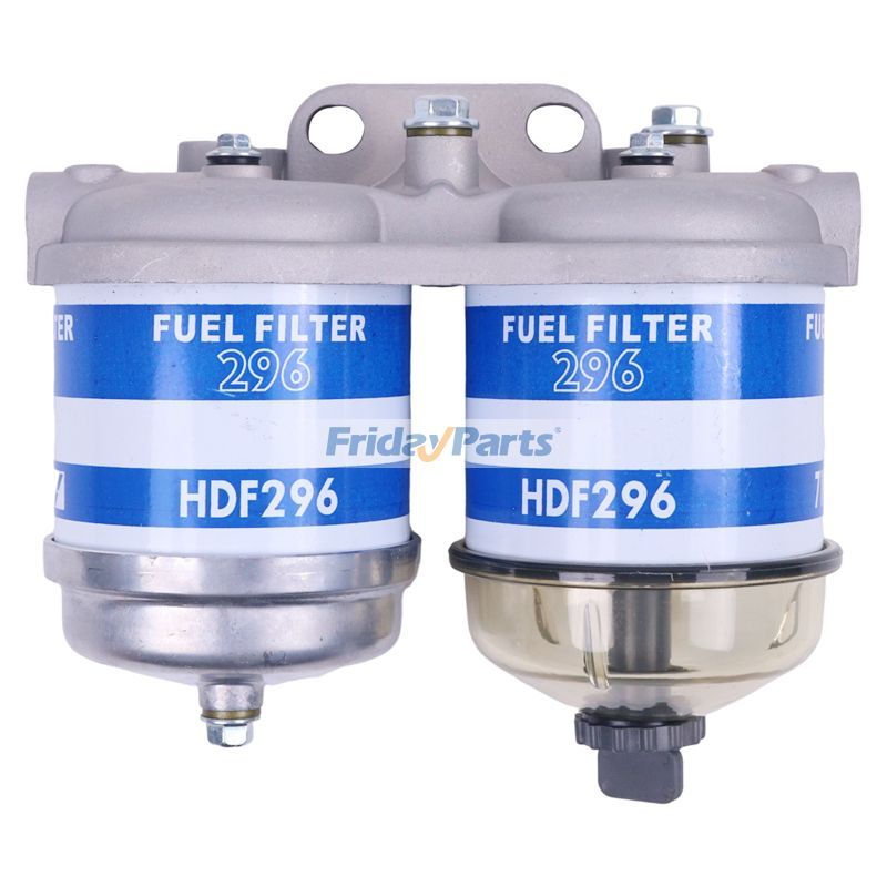 Dual Fuel Filter CAV Type Assembly 1447363M91 for Perkins Engine 1006.6 Massey Ferguson Ford John Deere Tractor