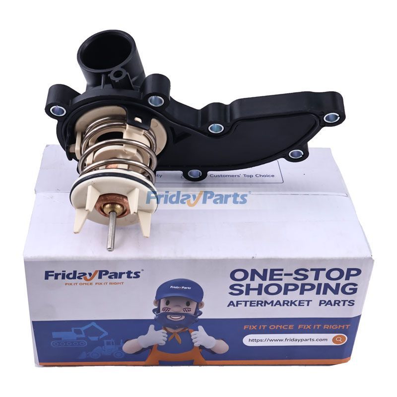Engine Coolant Thermostat Assembly 902-5218 06E121111AL for Audi S4 S5 A6 A7 A8 Q5 Q7 SQ5 Porsche Cayenne