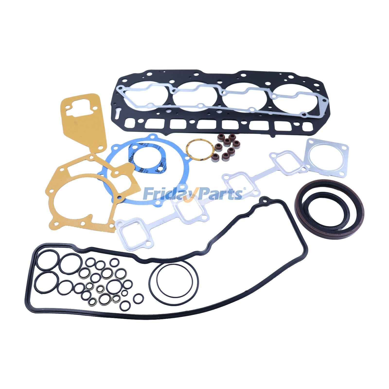Overhaul Gasket Kit for Yanmar 4TNE94 Engine B55W B55W-1 Doosan Daewoo SOLAR 55V Excavator