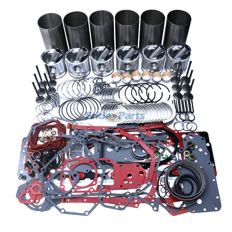 Overhaul Rebuild Kit for Isuzu Engine 6HK1 Kobelco Kato Excavator Dozer Sumitomo SH350-5