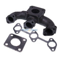 Exhaust Manifold 25-33006-00 With Gaskets 29-70140-00 25-33020-00 for Kubota D1105 Carrier CT3.69 CT3-69-TV Engine