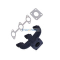 Exhaust Manifold 6680285 With Gasket 6672441 6575580 for Kubota Engine D1105 Bobcat Skid Steer Loader 553