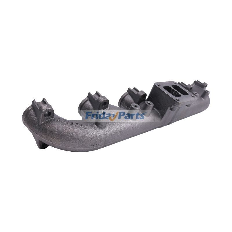 Exhaust Manifold J932180  J906741 for CASE Engine 6830T 6831T PX190 PX240 Loader 721C 821C 721B 821B  721 821
