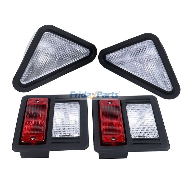 Exterior Head Tail Light Kit for Bobcat Track Loader T110 T140 T180 T190 T200 T250 T300 T320
