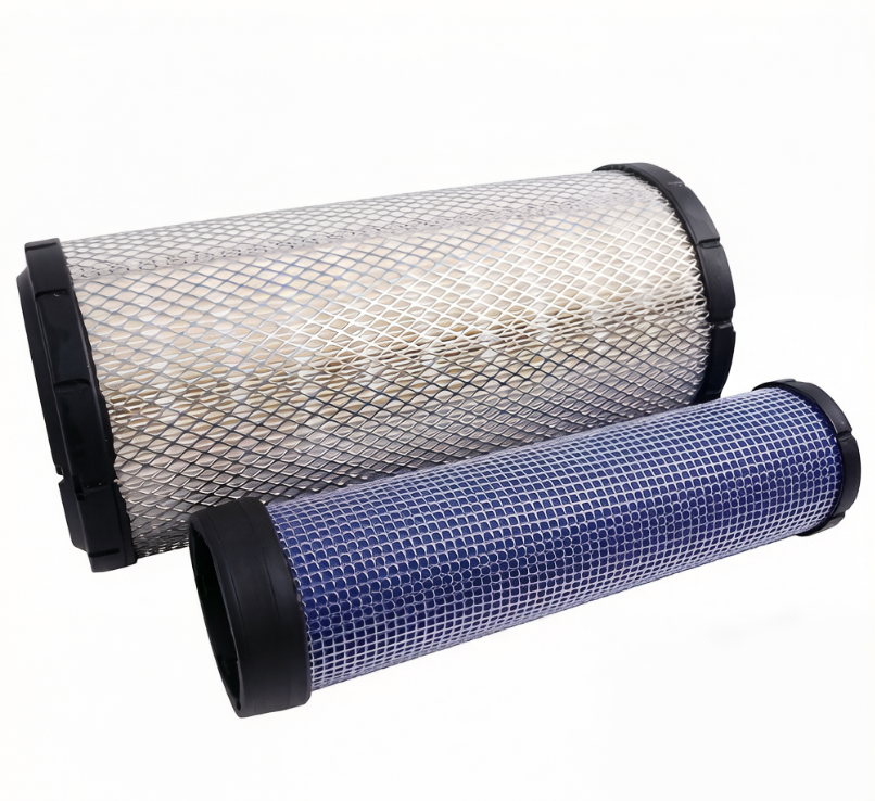 Air Filters Set 222421A1 222422A1 AT171853 AT171854 for CASE New Holland Kubota Caterpillar CAT John Deere Komatsu Ford - Replaces Donaldson P829333 P828889