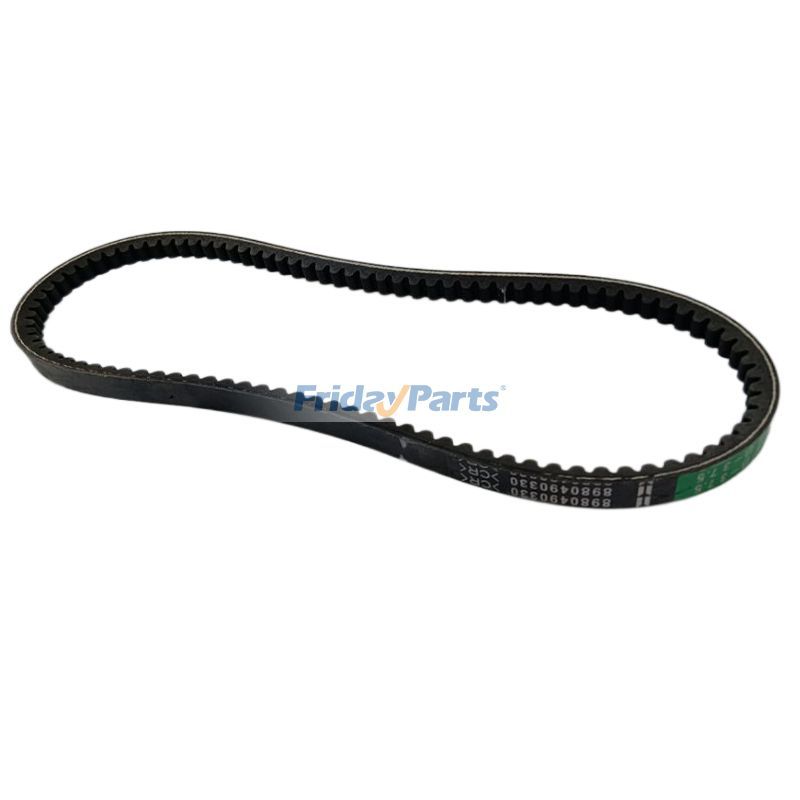 Fan Drive V-Belt 8980490330 for Isuzu 4LE1 4LE2 Hitachi ZAXIS75US-3 ZAXIS85USB-3 New Holland E70BSR E80BMSR CASE CX75 Kobelco SK80CS-2 SK70SR-2