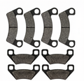 Front & Rear Brake Pad Set 1436-811 2502-217 for Arctic Cat Textron Wildcat Sport 700 2015-2019
