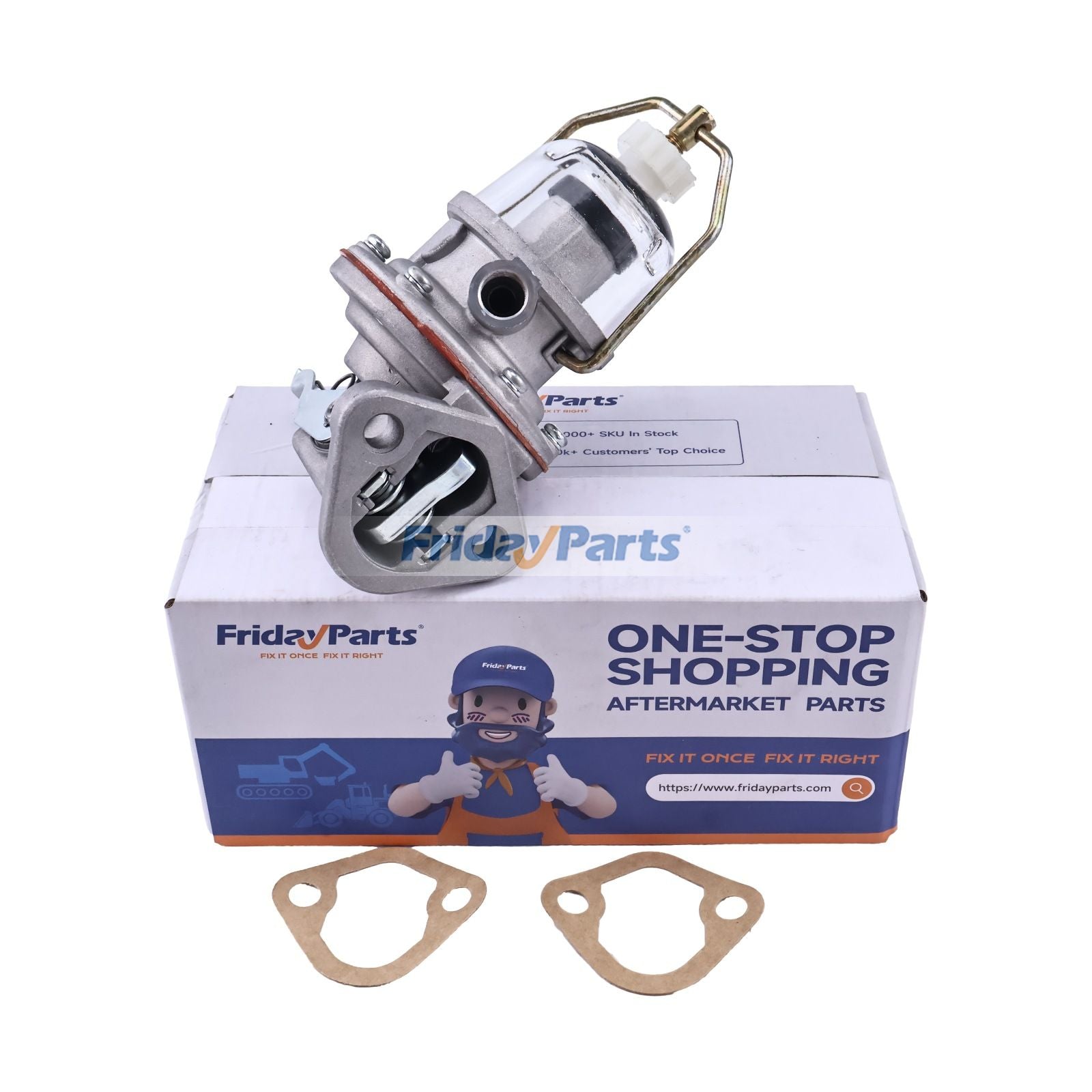 Feed Pump K909944 for CASE Engine AD4/47 Loader 580G 580F Tractor 850 1290 1390 1490