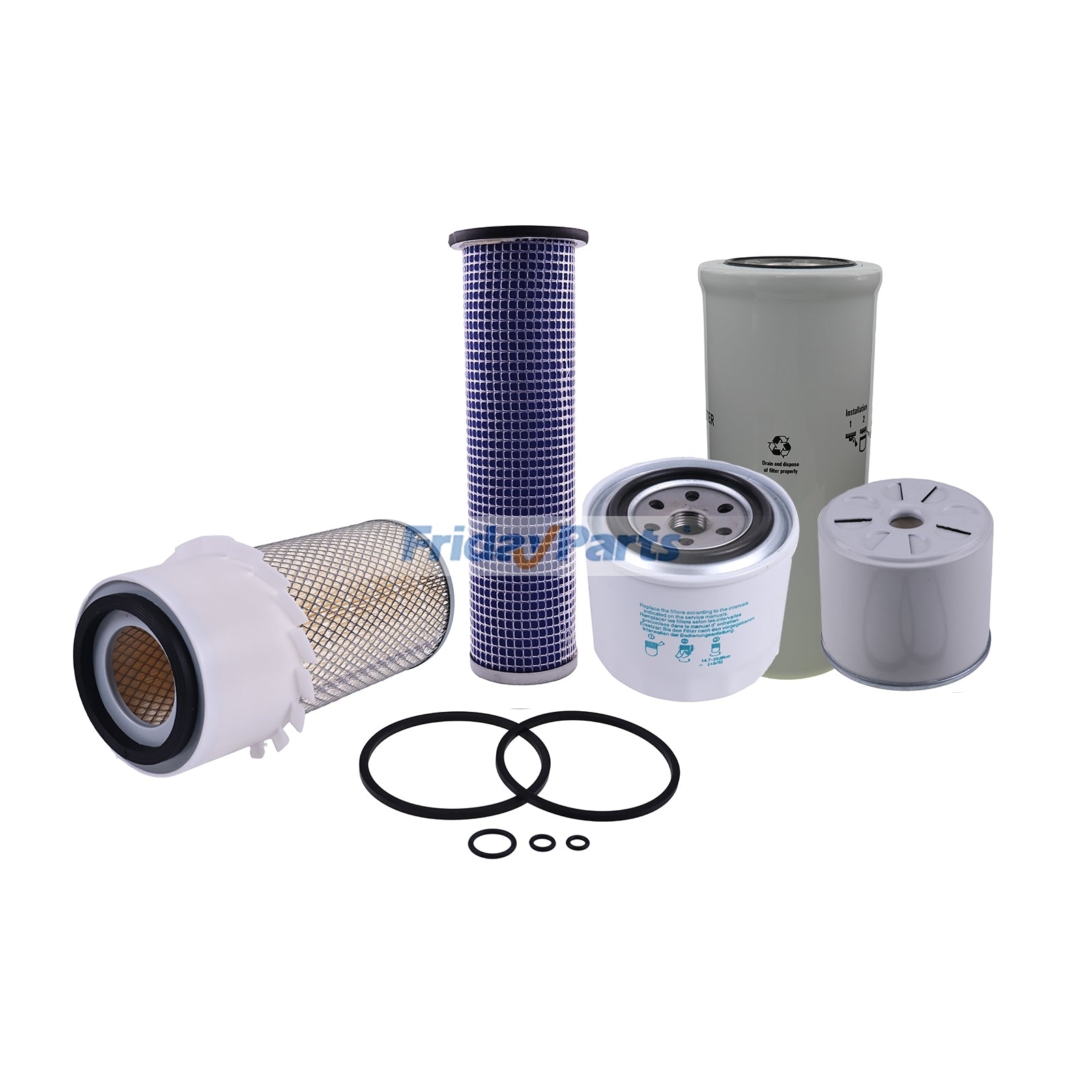 Filter Kit 6598903 3974896 3885315B 6598362 6598492 for Bobcat Loader 743DS