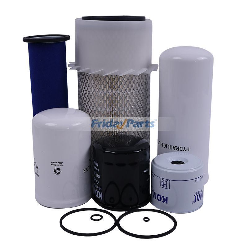 Filter Maintenance Kit for Isuzu Engine 4JB1 Bobcat Skid Steer Loader 843 843B