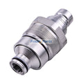 Flat Face Male Hydraulic Coupler 47396760 for CASE SR130 SR150 SR160 SR175 SR200 SR210 New Holland C227 C232 C238 L213 L215 Loader