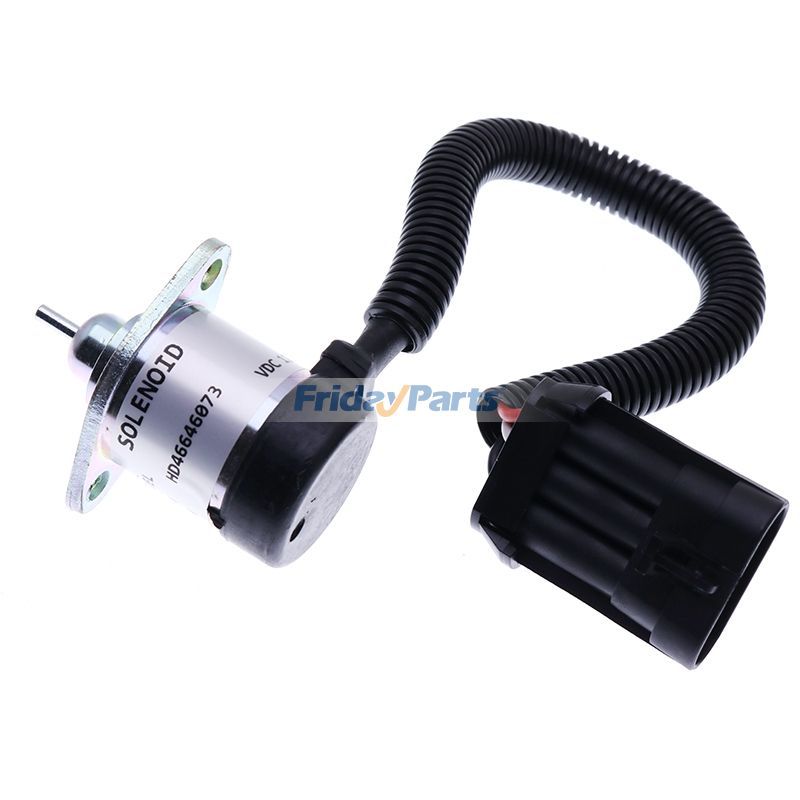 12V Stop Shut Off Solenoid 6689034 for Bobcat Loader A300 A770 S220 S250 S300 S330 S750 S770 S850 T250 T320 T770 T870